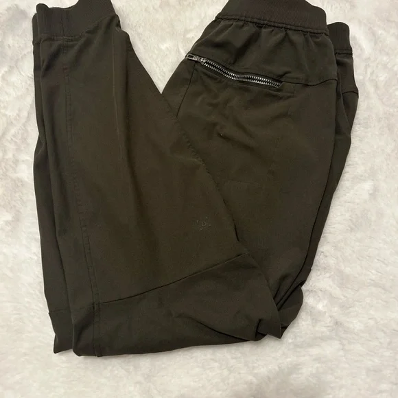 lululemon athletica olive Green Joggers sz:small - Picture 9 of 10